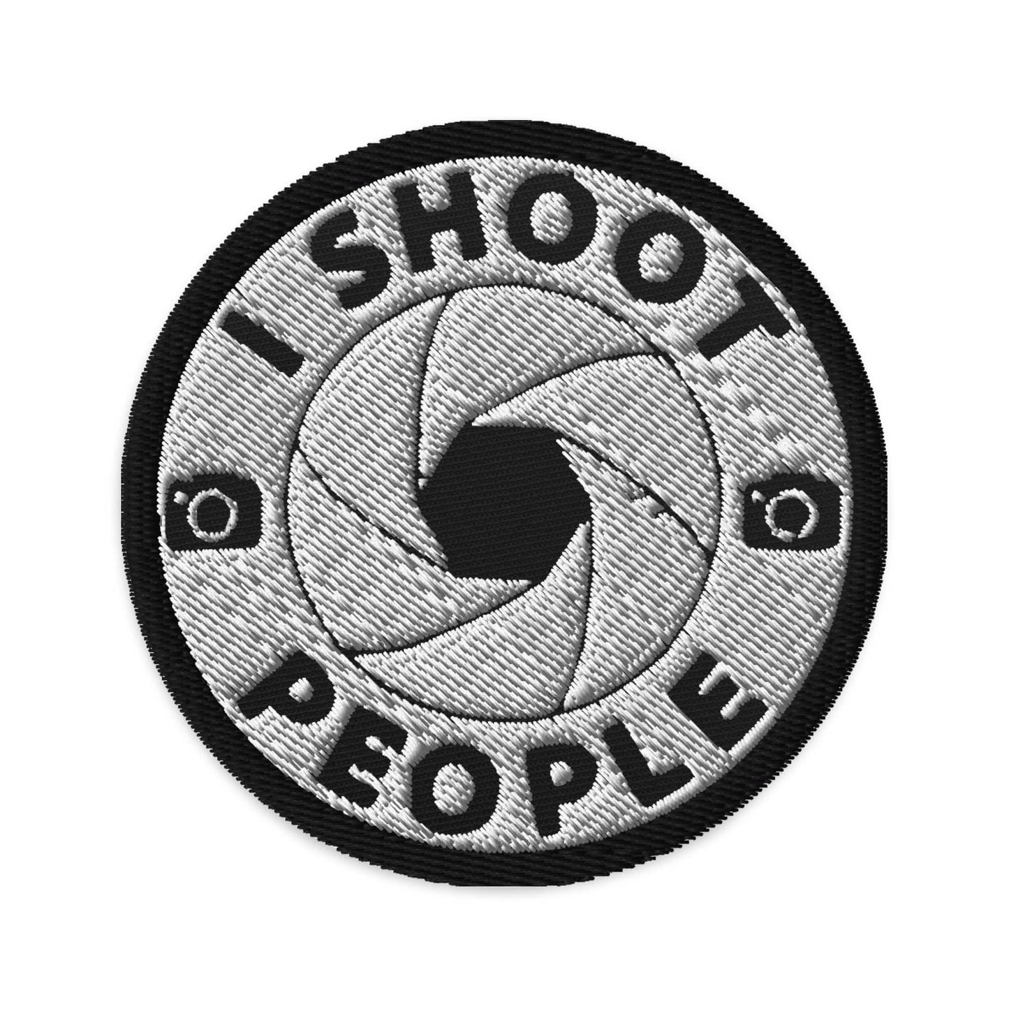Production Apparel I Shoot People Patch Black