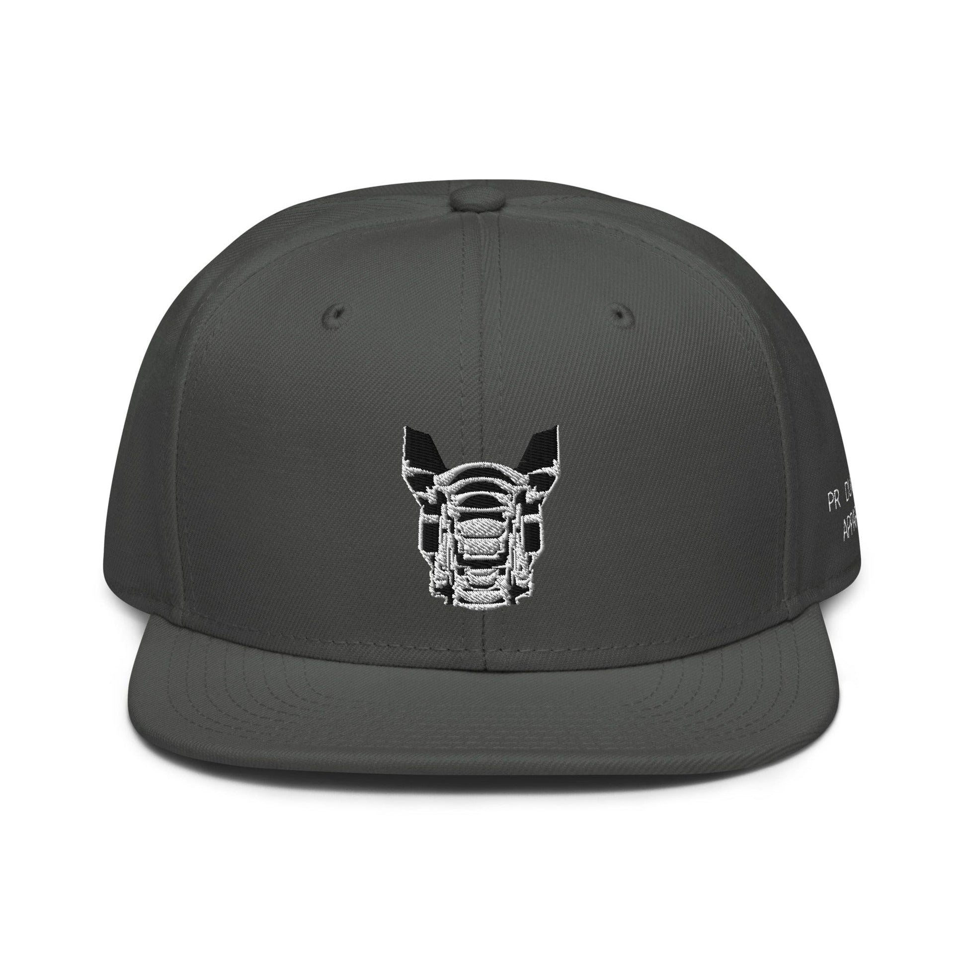 Production Apparel Lens Cross Section Hat Charcoal gray