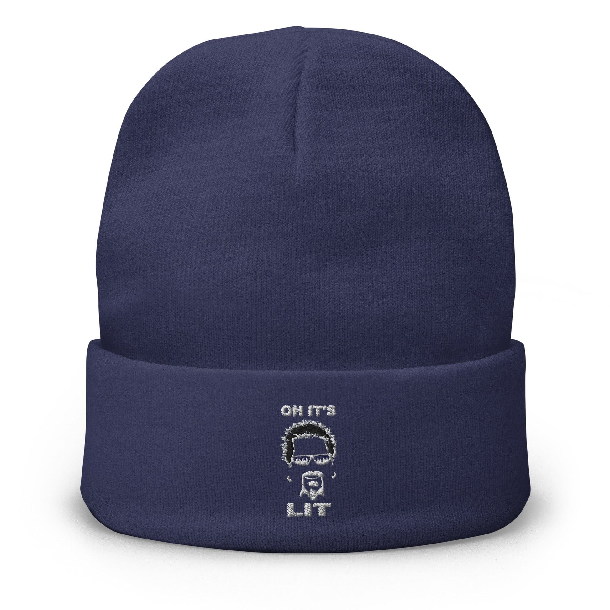 Production Apparel Oh It's Lit Beanie Navy