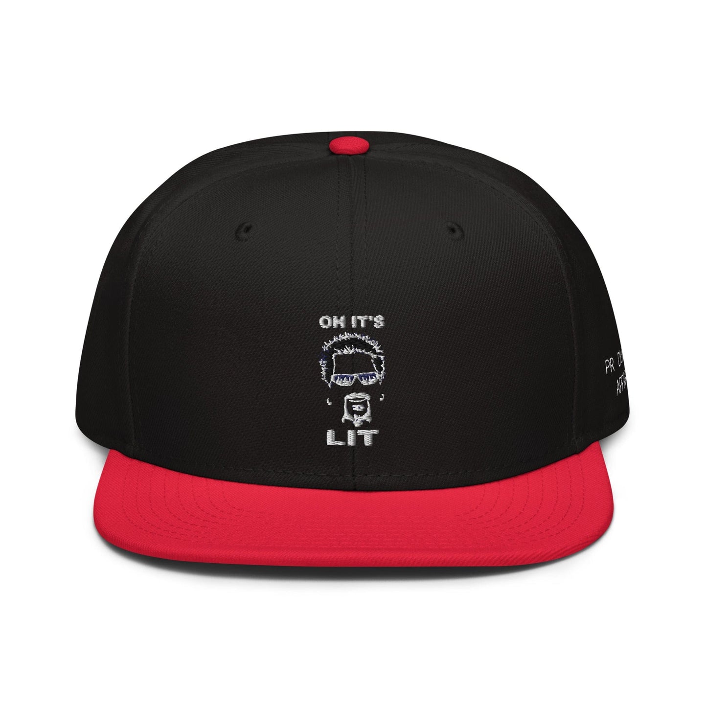 Production Apparel Oh It's Lit Hat Red / Black / Black
