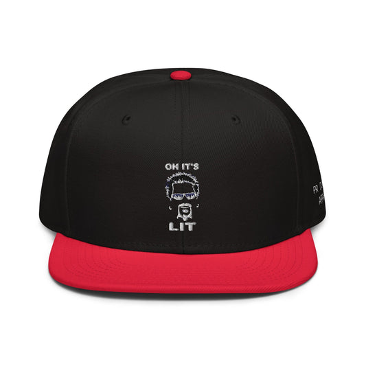 Production Apparel Oh It's Lit Hat Red / Black / Black
