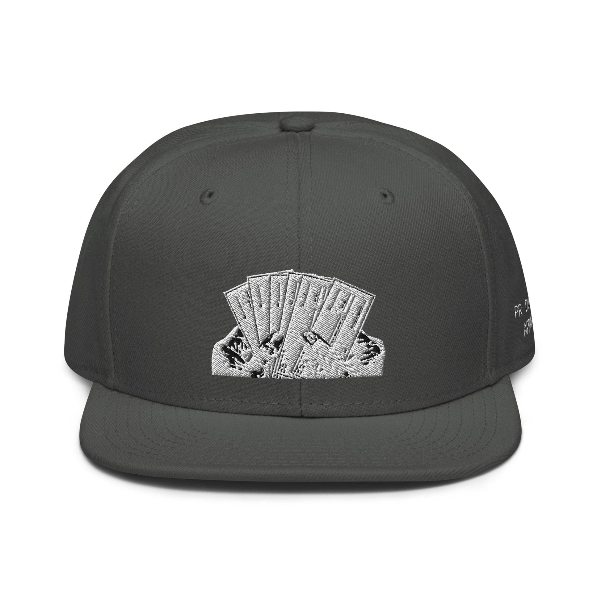 Production Apparel Paycheck Poker Hat Charcoal gray