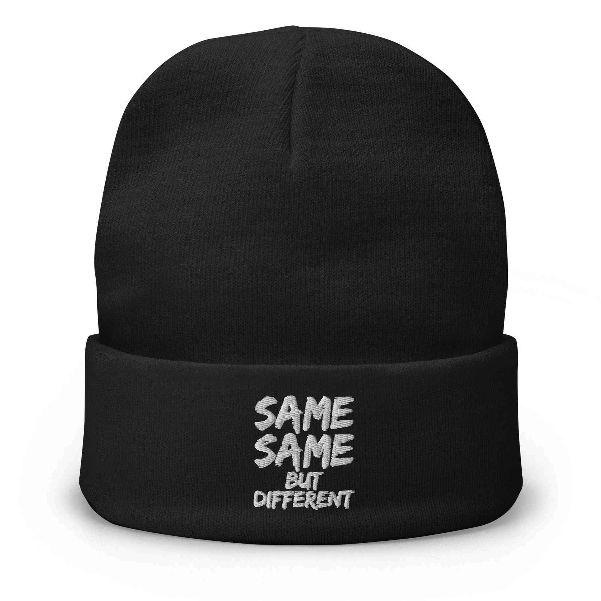 Production Apparel SAME SAME BUT DIFFERENT Beanie Black