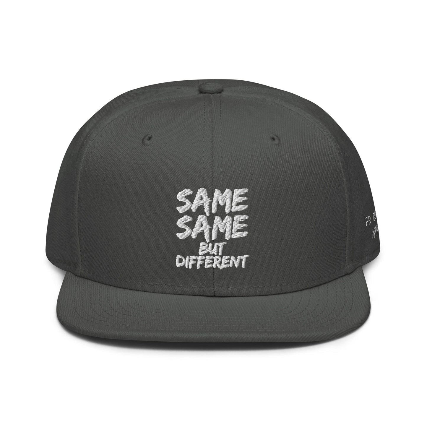 Production Apparel SAME SAME BUT DIFFERENT Hat Charcoal gray