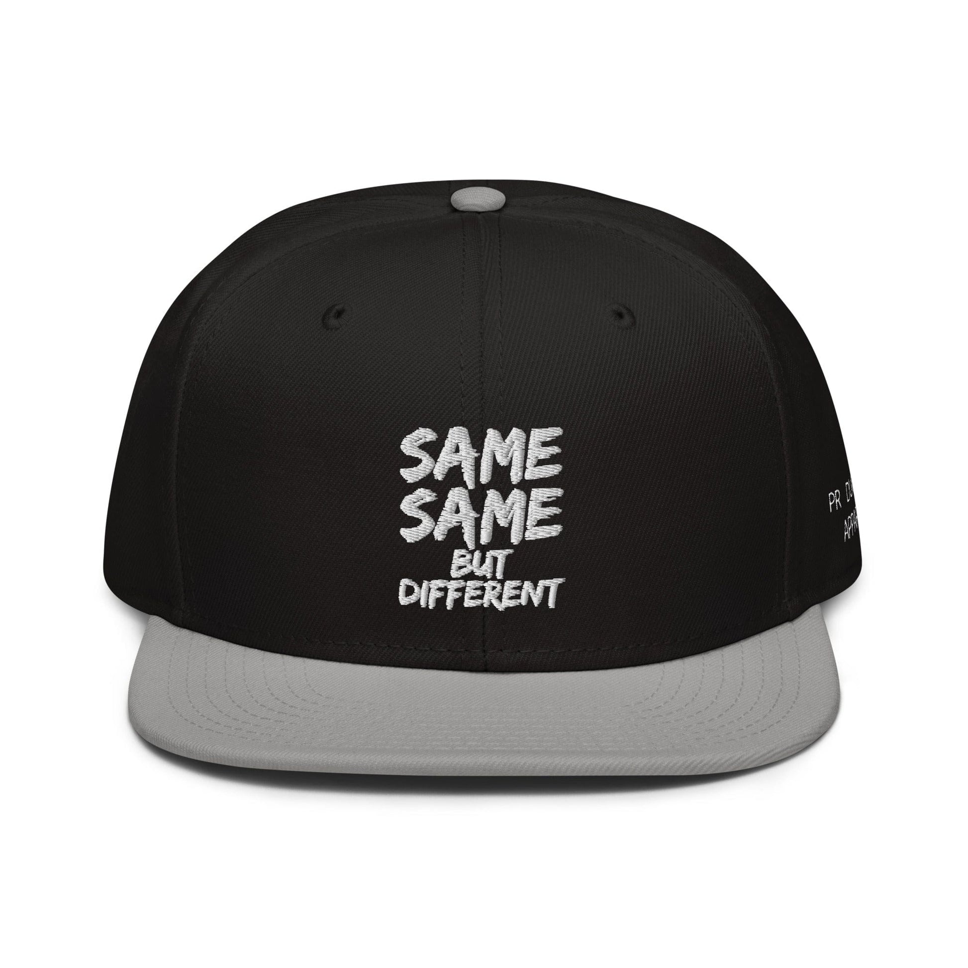 Production Apparel SAME SAME BUT DIFFERENT Hat Gray / Black / Black