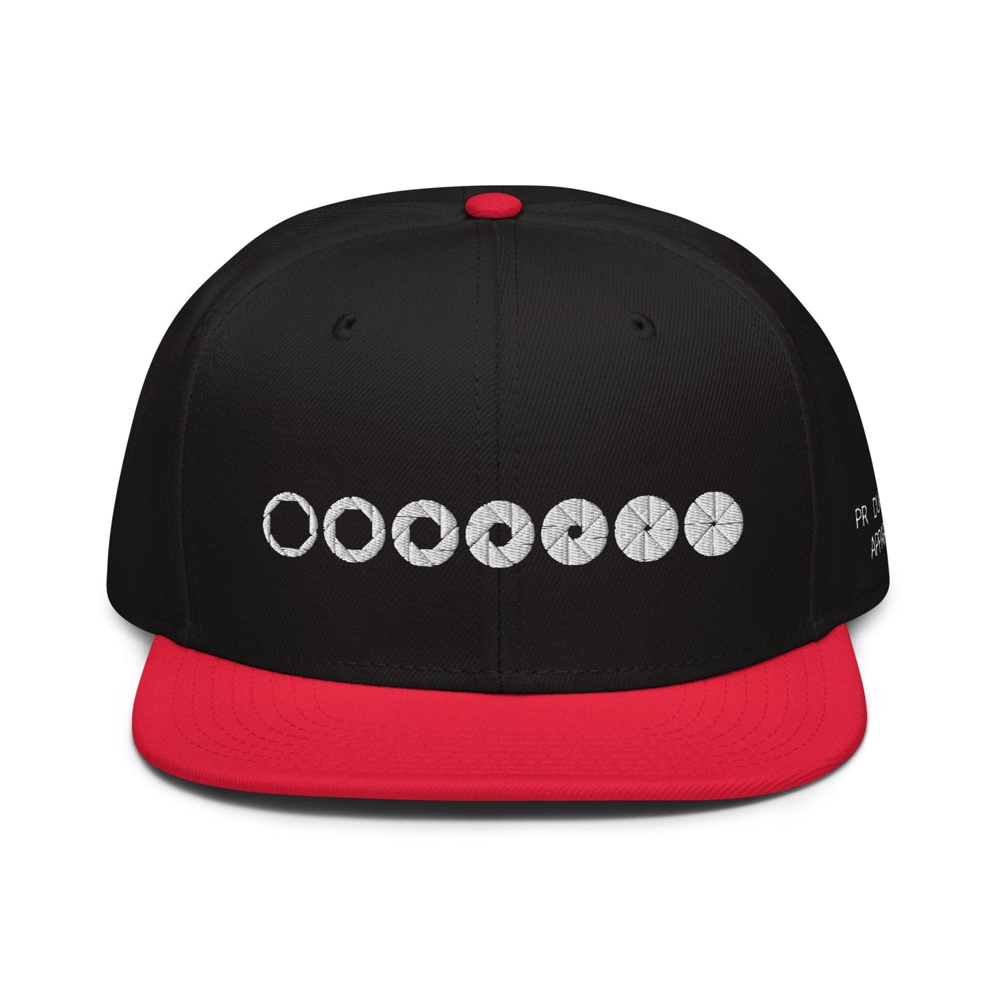 Production Apparel Shutter Hat Red / Black / Black
