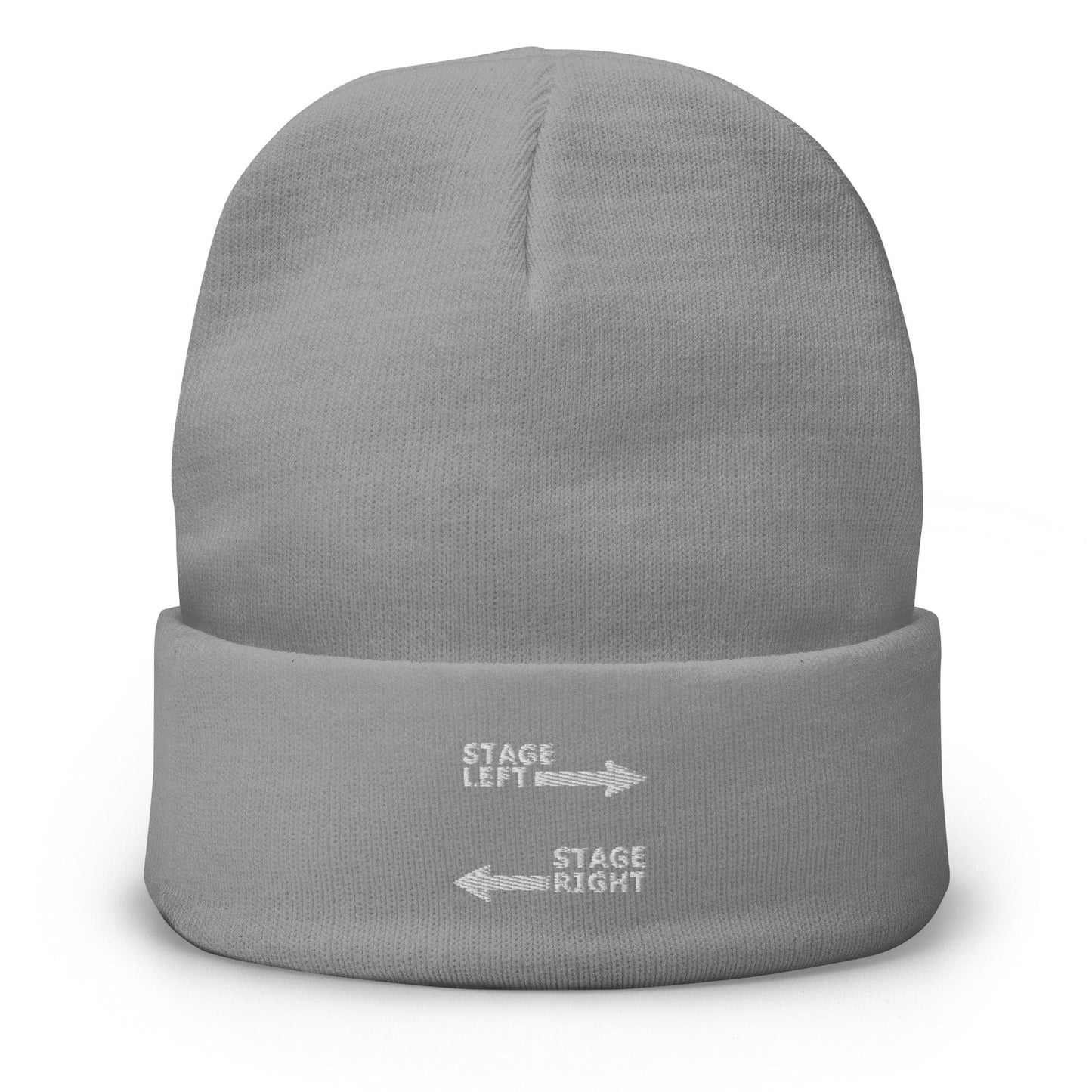 Production Apparel Stage Left - Stage Right Beanie Gray