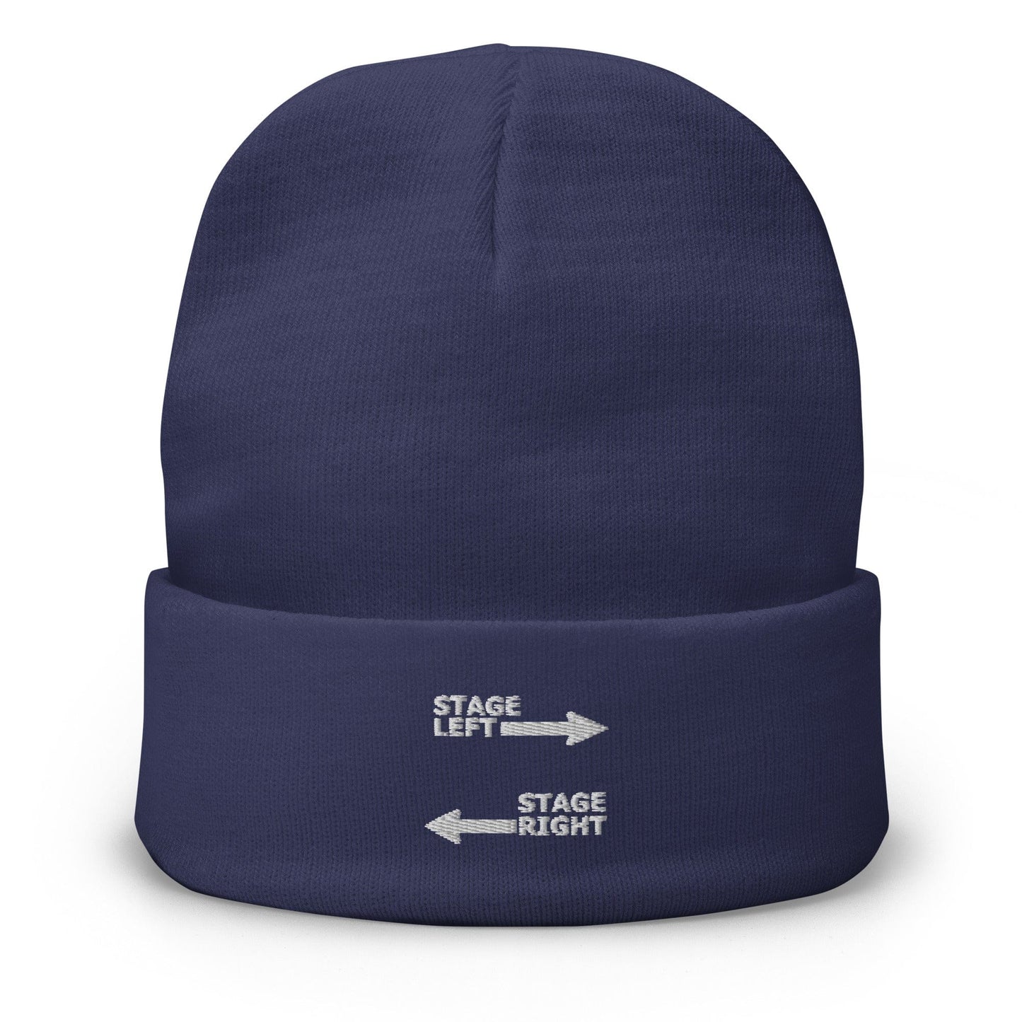Production Apparel Stage Left - Stage Right Beanie Navy
