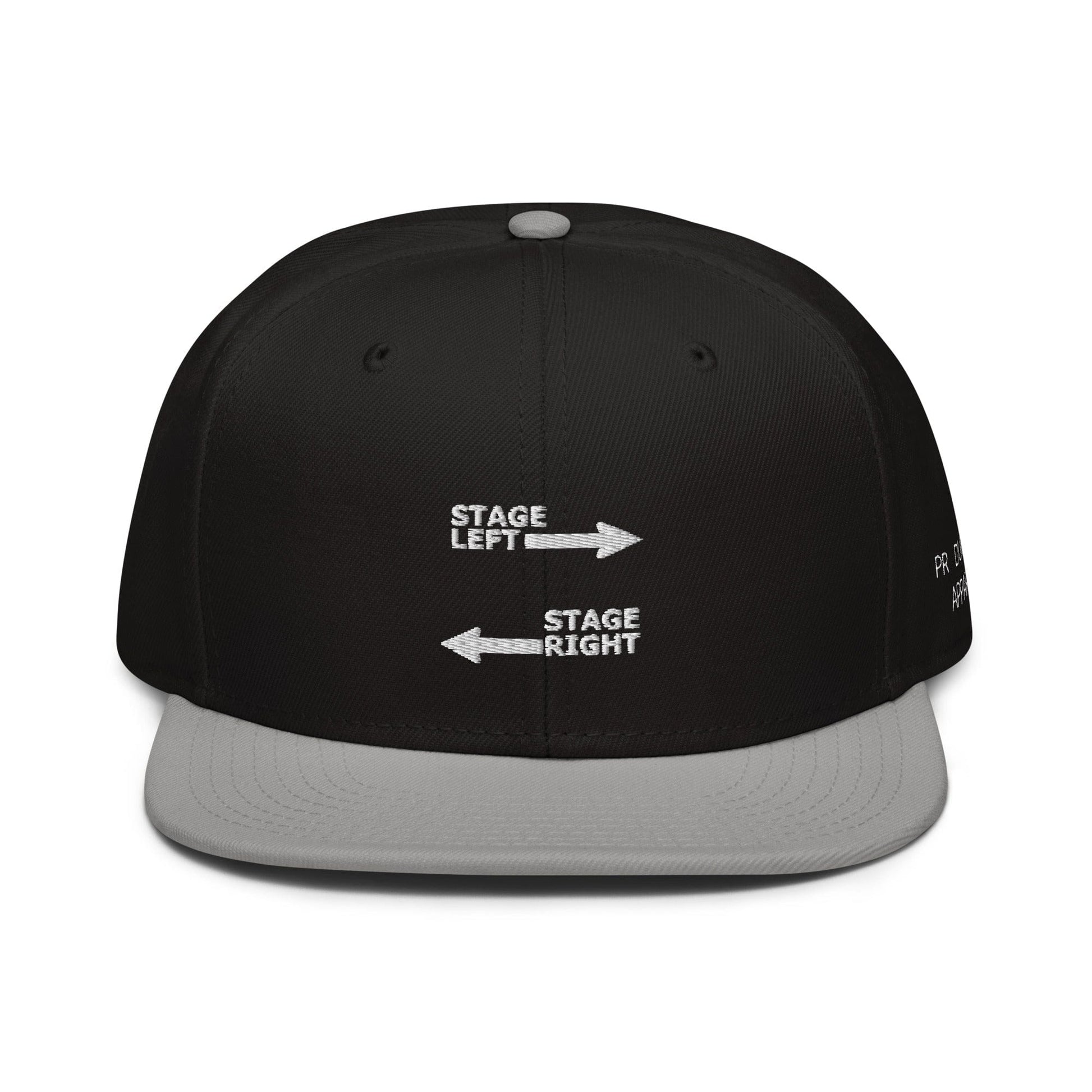 Production Apparel Stage Left - Stage Right Hat Gray / Black / Black