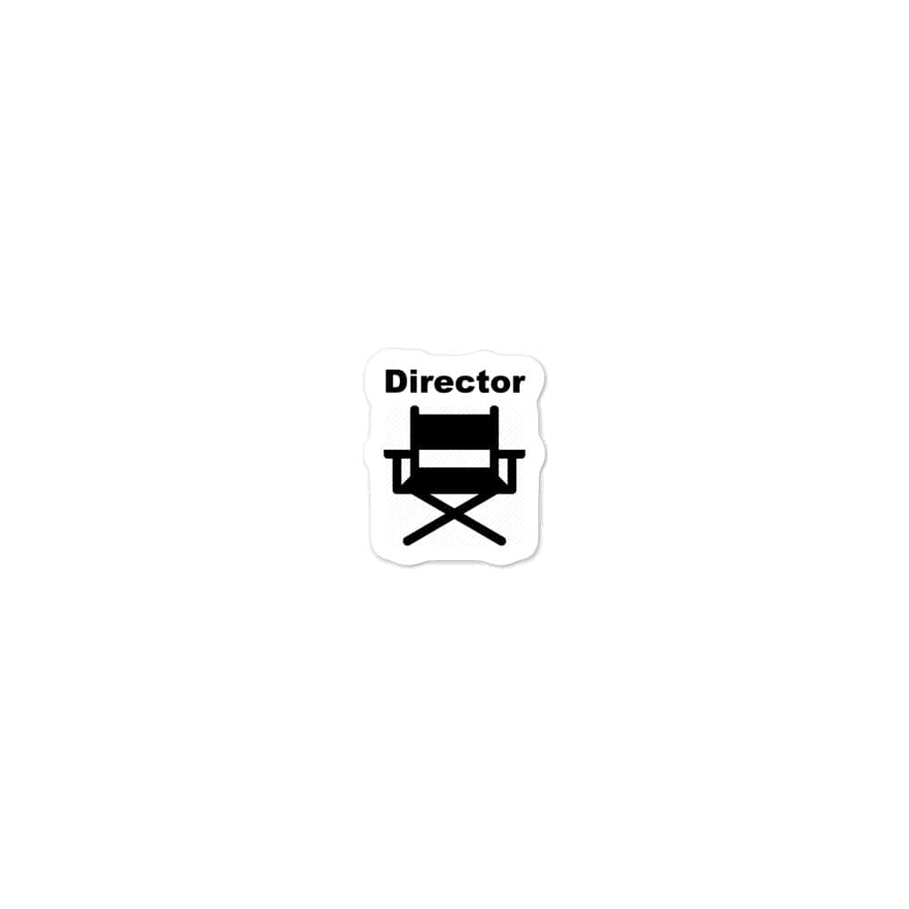Production Apparel Stickers Director 3x3