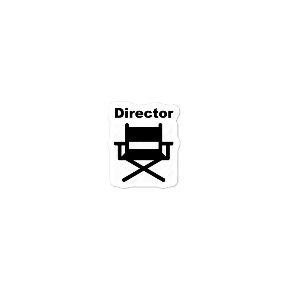 Production Apparel Stickers Director 4x4