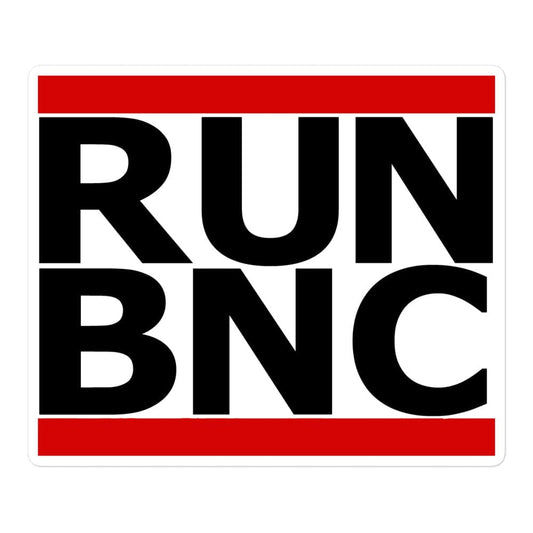 Production Apparel Stickers Run BNC 5.5x5.5