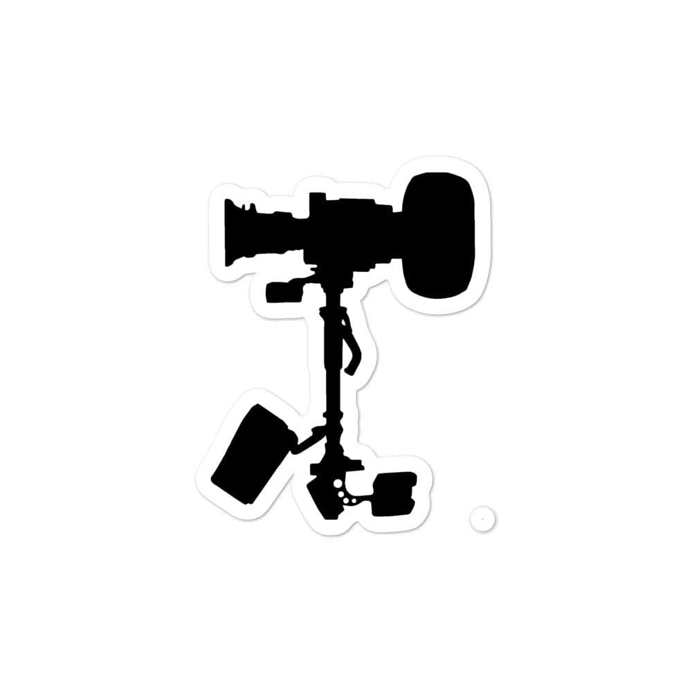 Production Apparel Stickers Steadicam Silhouette 3x3