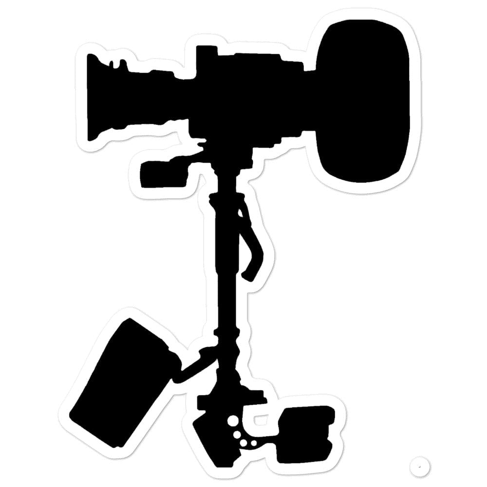 Production Apparel Stickers Steadicam Silhouette 5.5x5.5