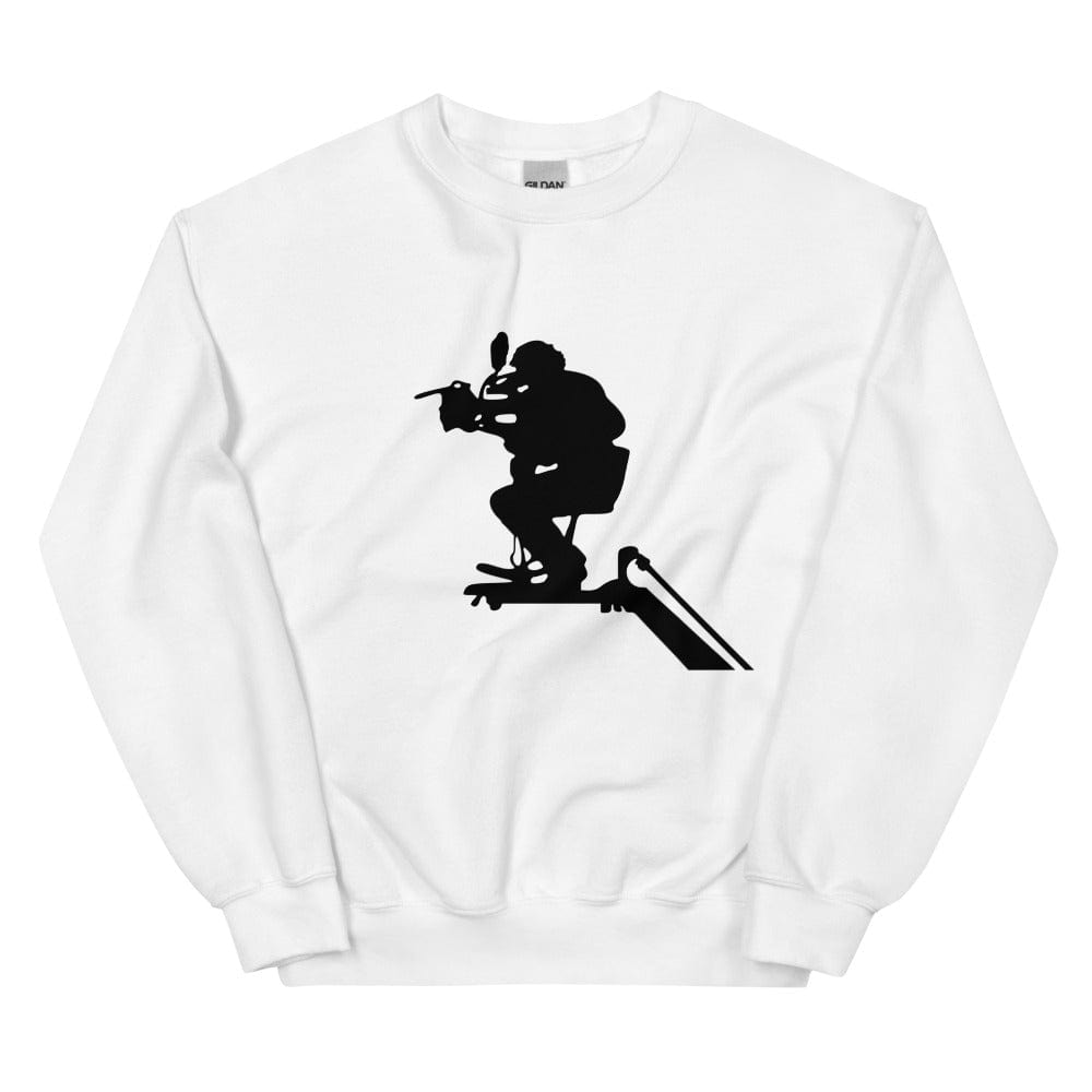 Production Apparel Sweaters Camera Crane Man White / S