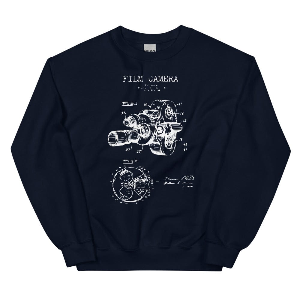 Production Apparel Sweaters Camera Patent Navy / S