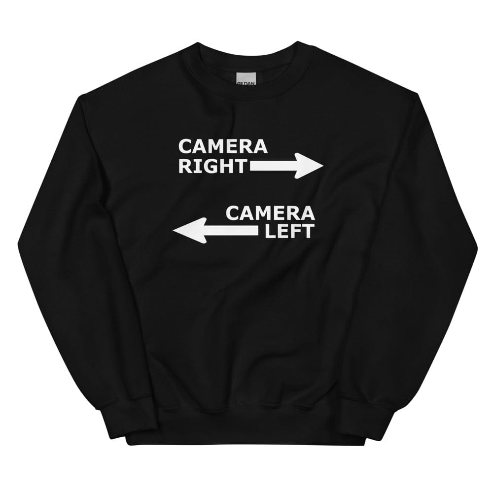 Production Apparel Sweaters Camera Right - Camera Left Black / S