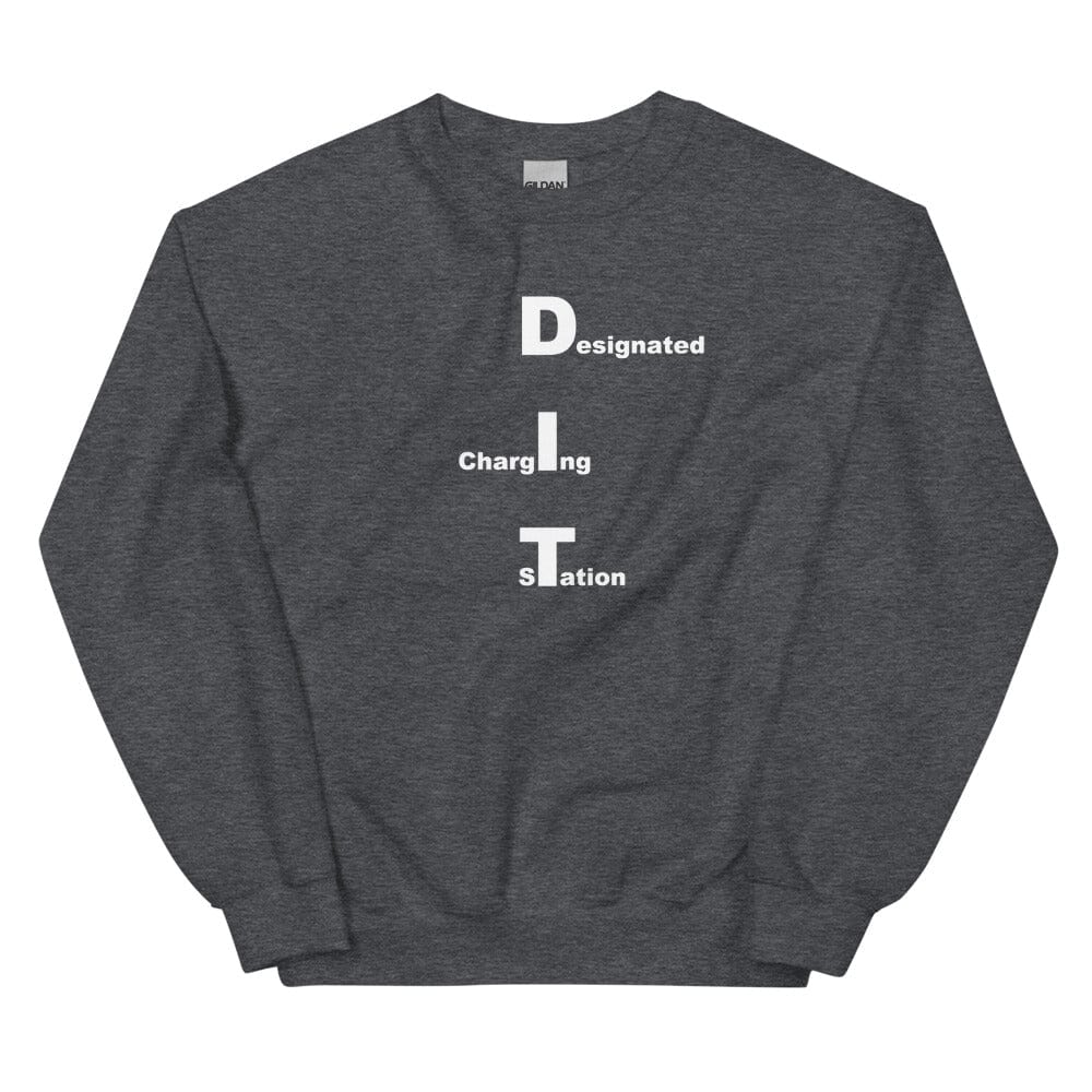 Production Apparel Sweaters Designated Charging Station Dark Heather / S