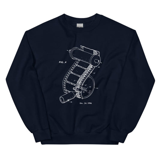 Production Apparel Sweaters Film Patent Navy / S