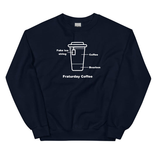 Production Apparel Sweaters Fraturday Coffee Navy / S