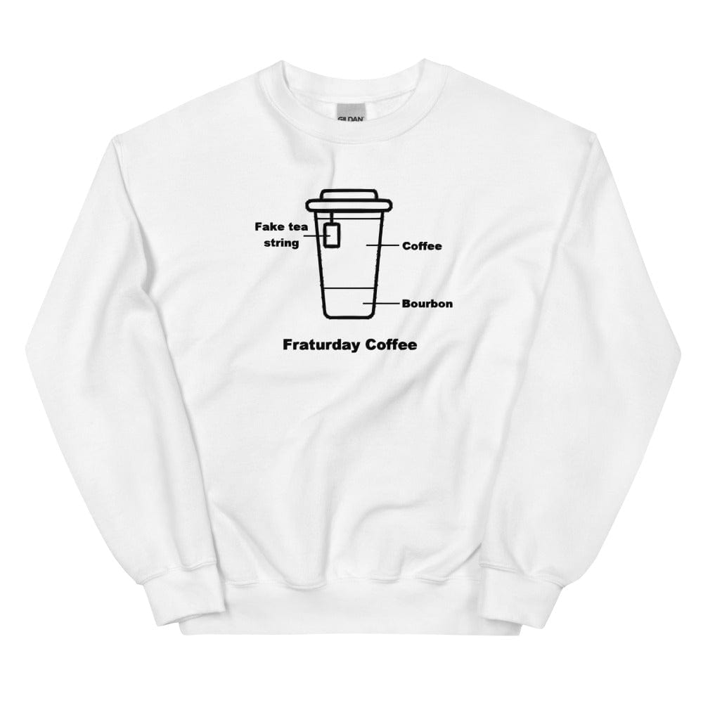 Production Apparel Sweaters Fraturday Coffee White / S
