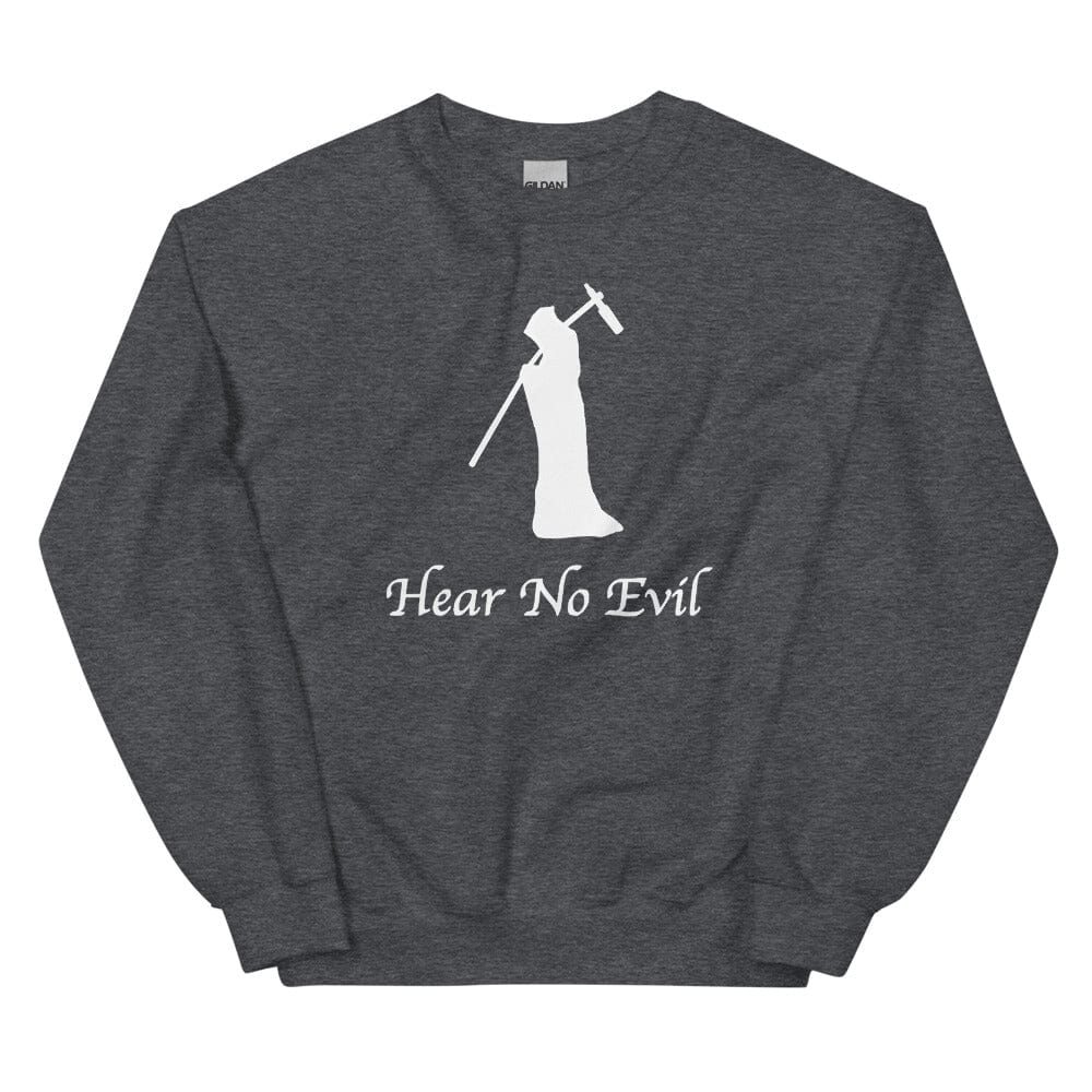 Production Apparel Sweaters Hear No Evil Dark Heather / S