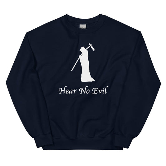 Production Apparel Sweaters Hear No Evil Navy / S