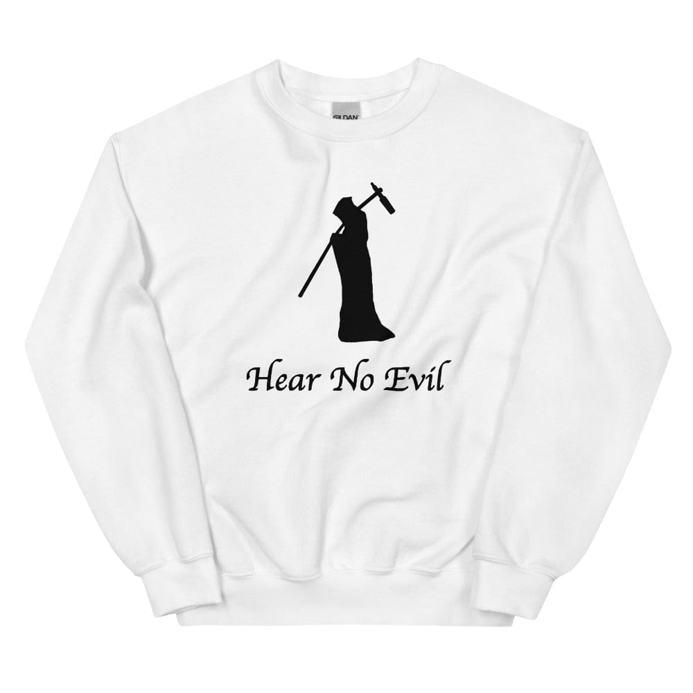 Production Apparel Sweaters Hear No Evil White / S