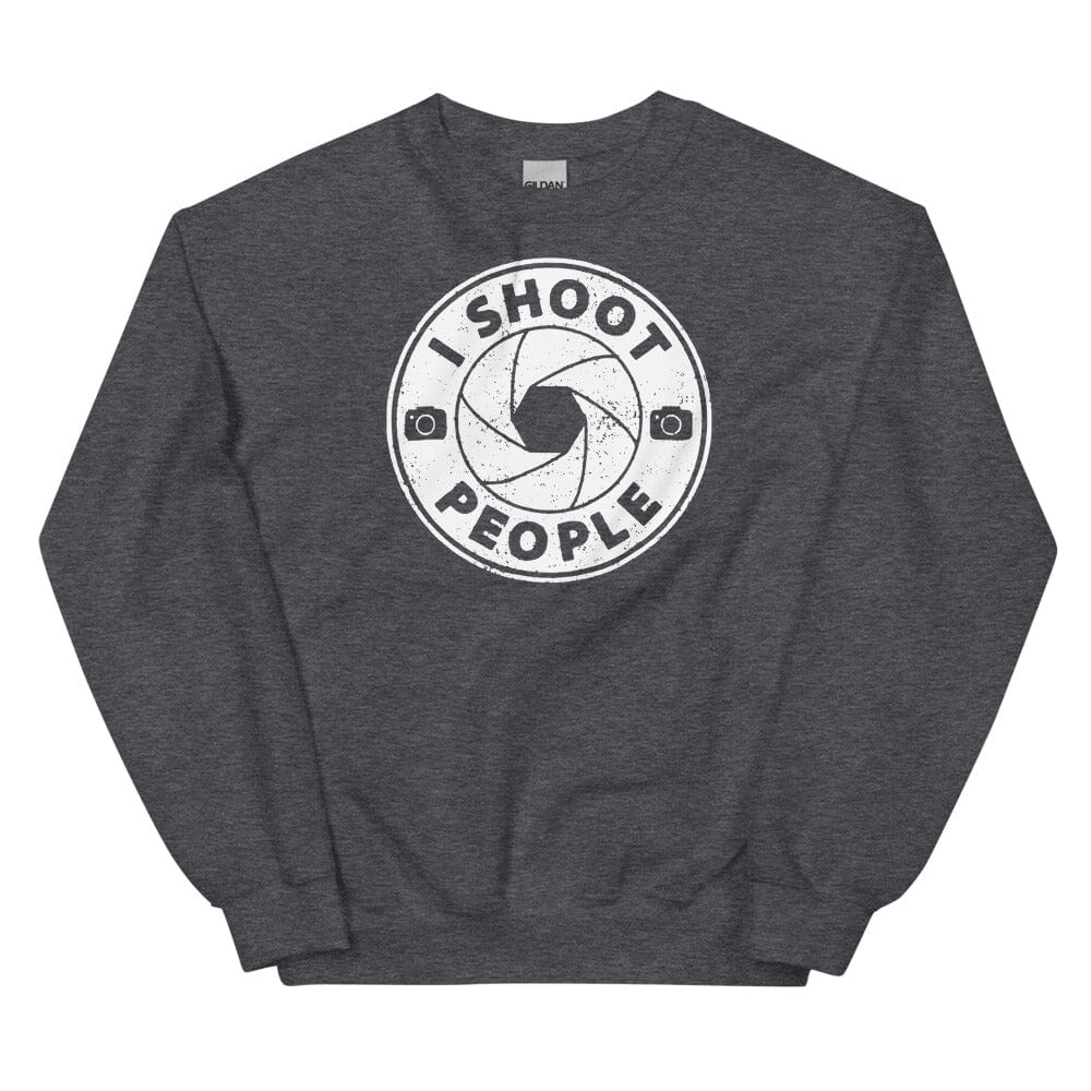Production Apparel Sweaters I Shoot People Dark Heather / S