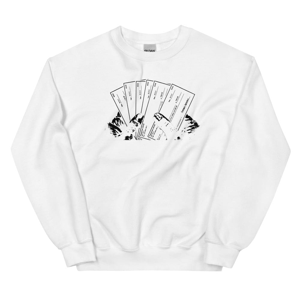 Production Apparel Sweaters Paycheck Poker White / S