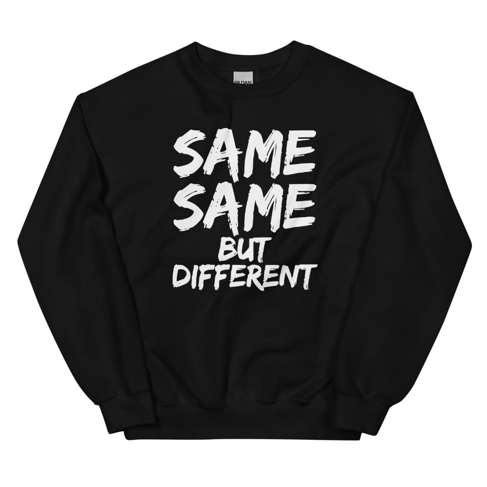 Production Apparel Sweaters SAME SAME BUT DIFFERENT Black / S