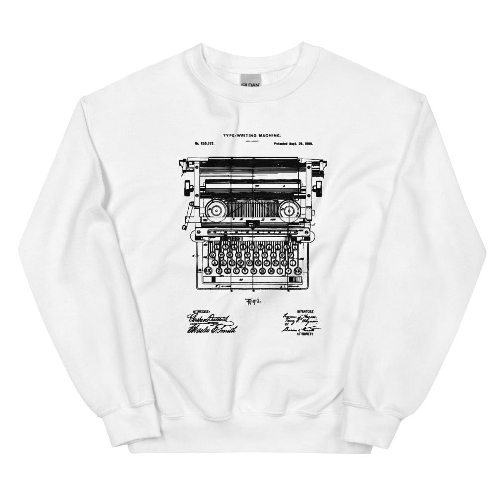 Production Apparel Sweaters Typewriter Patent White / S