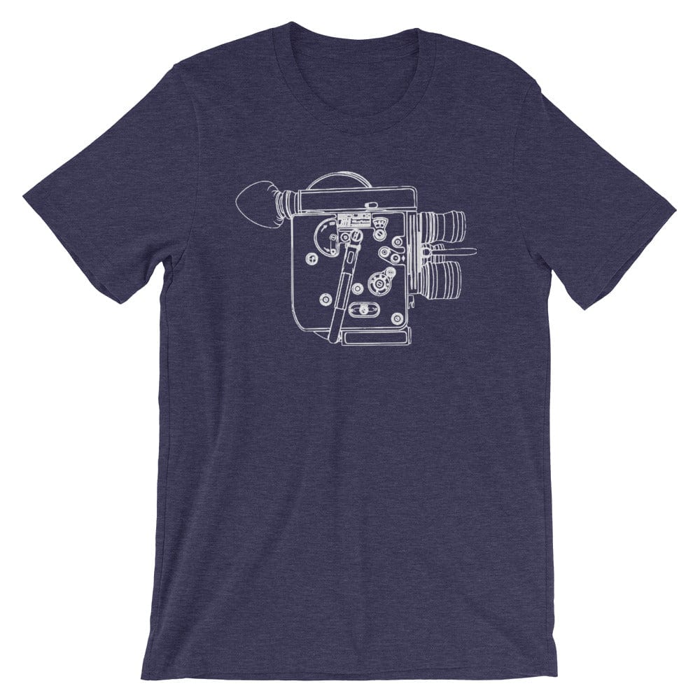 Production Apparel T-Shirts Bolex Outline Heather Midnight Navy / XS