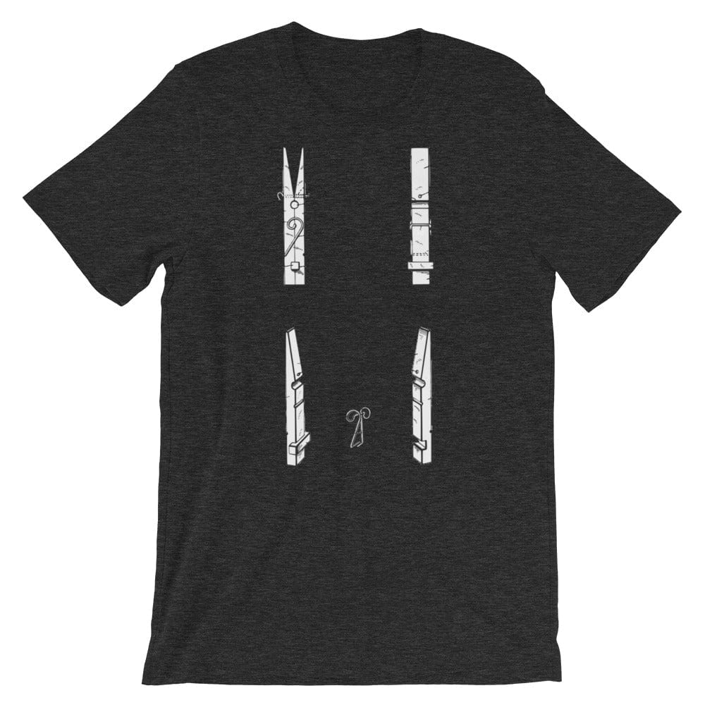 Production Apparel T-Shirts C47 Patent Dark Grey Heather / XS