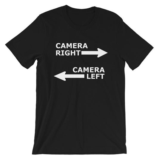 Production Apparel T-Shirts Camera Right - Camera Left Black / XS