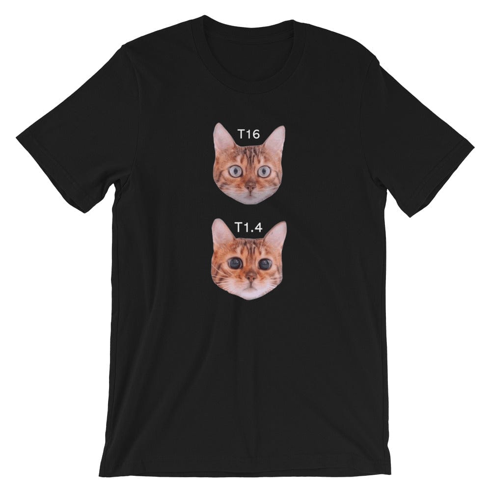 Production Apparel T-Shirts Cat Stops Black / XS
