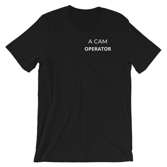Production Apparel T-Shirts Custom Camera Position Black / XS