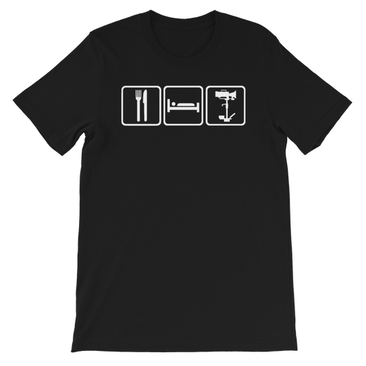 Production Apparel T-Shirts Eat Sleep Steadicam Black / XS