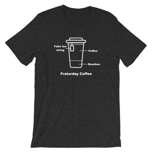 Production Apparel T-Shirts Fraturday Coffee Dark Grey Heather / XS