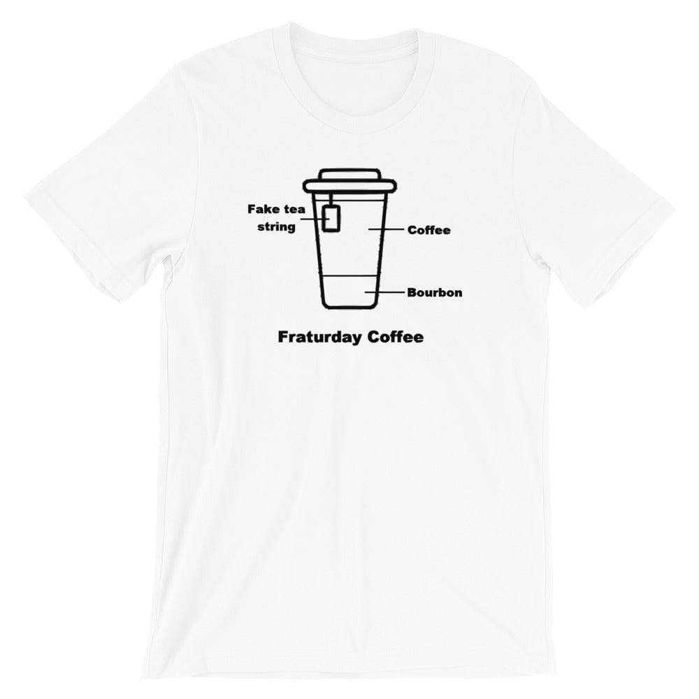 Production Apparel T-Shirts Fraturday Coffee White / XS