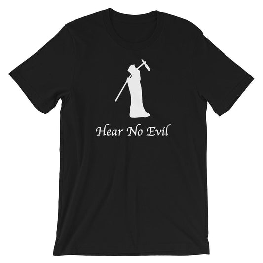 Production Apparel T-Shirts Hear No Evil Black / XS