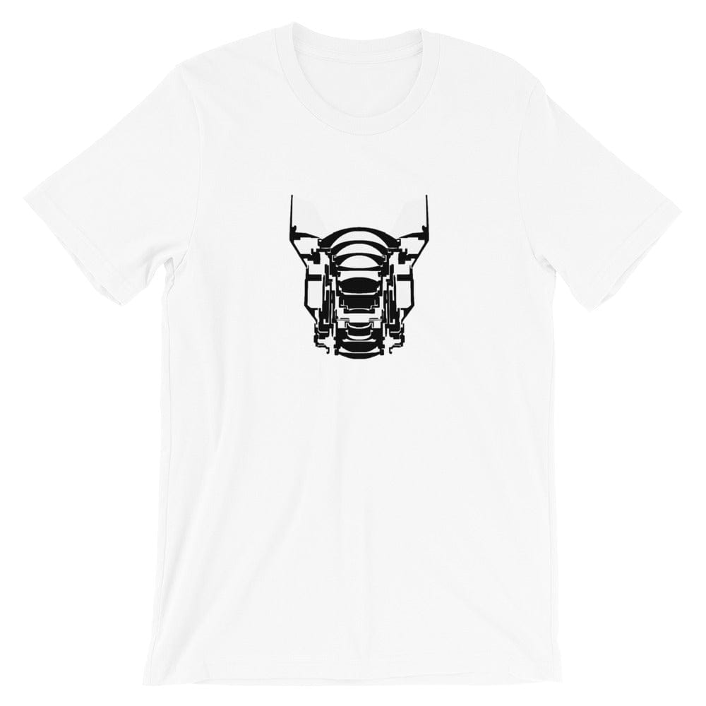 Production Apparel T-Shirts Lens Cross Section White / XS