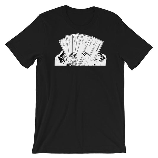 Production Apparel T-Shirts Paycheck Poker Black / XS