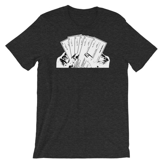 Production Apparel T-Shirts Paycheck Poker Dark Grey Heather / XS