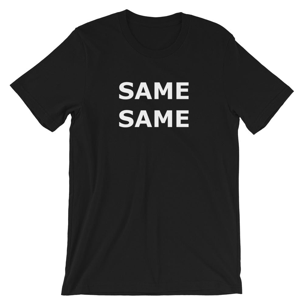 Production Apparel T-Shirts Same Same But Different Black / XS