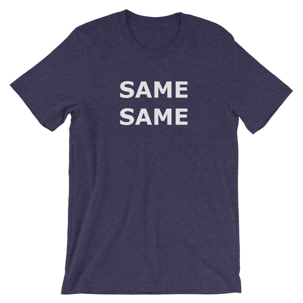 Production Apparel T-Shirts Same Same But Different Heather Midnight Navy / XS