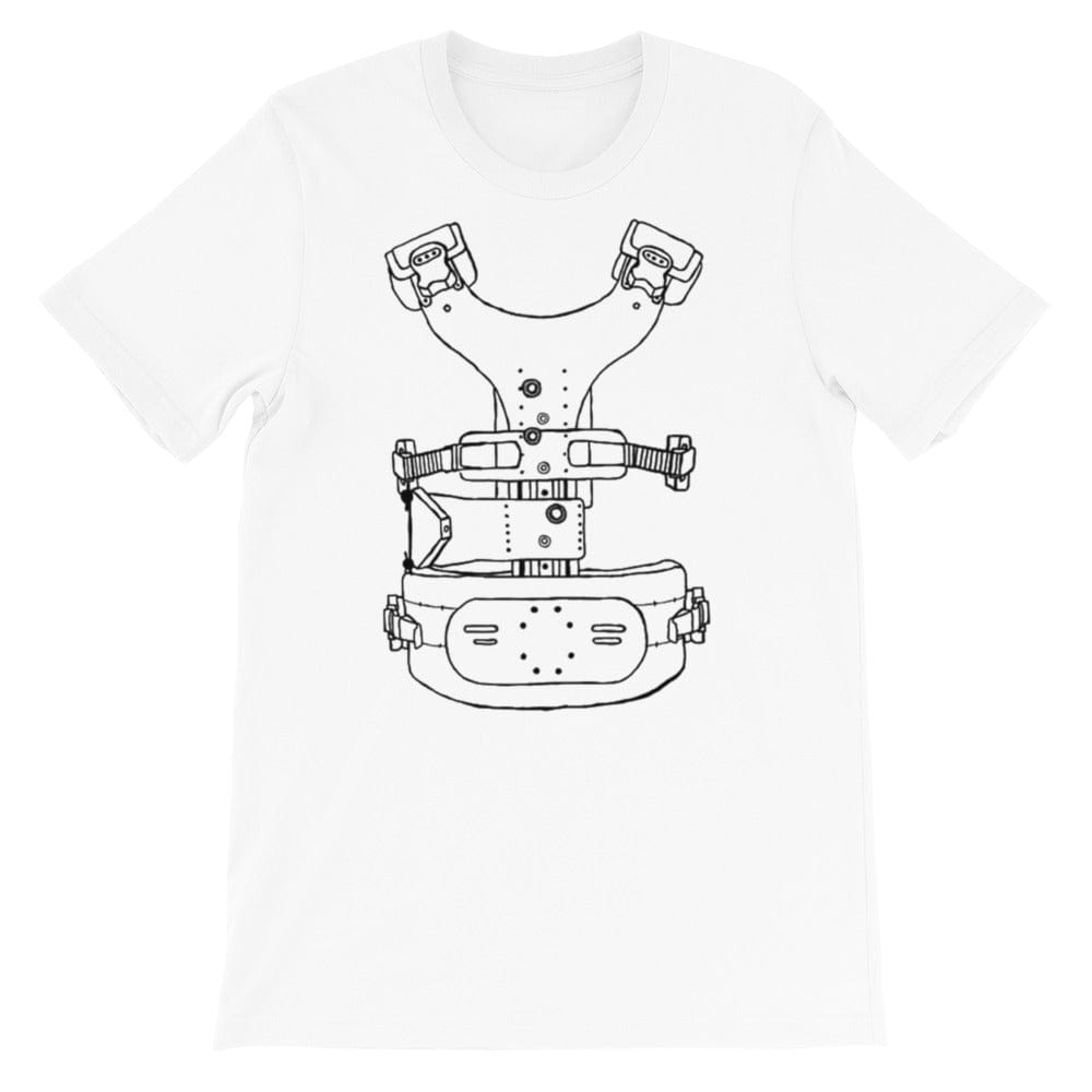 Production Apparel T-Shirts Steadi Vest Outline White / XS