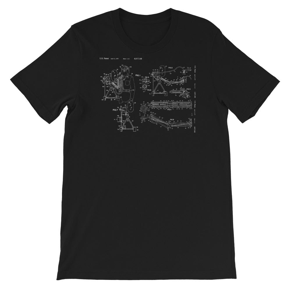 Production Apparel T-Shirts Steadicam Patent Black / XS