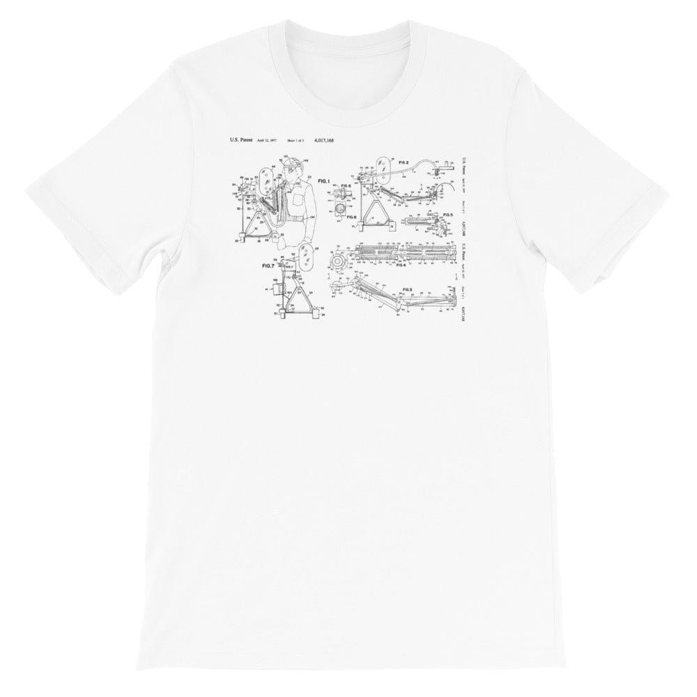 Production Apparel T-Shirts Steadicam Patent White / XS