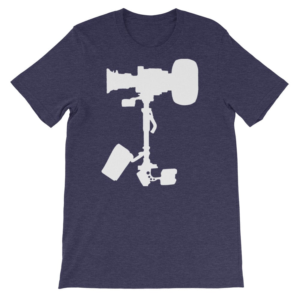 Production Apparel T-Shirts Steadicam Silhouette Heather Midnight Navy / XS